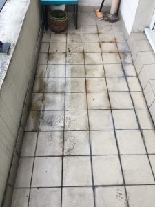 Travaux terrasse