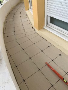 Travaux terrasse